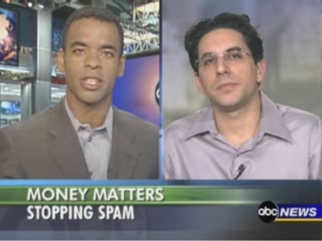 Joseph P. Marino talking to Rob Simmelkjaer about the Spam Cube on ABC News Money Matters